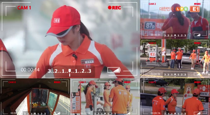 김연아가 일일충전원으로 변신해 몰래카메라를 수행하는 영상이 공개됐다. /유튜브 영상 캡처