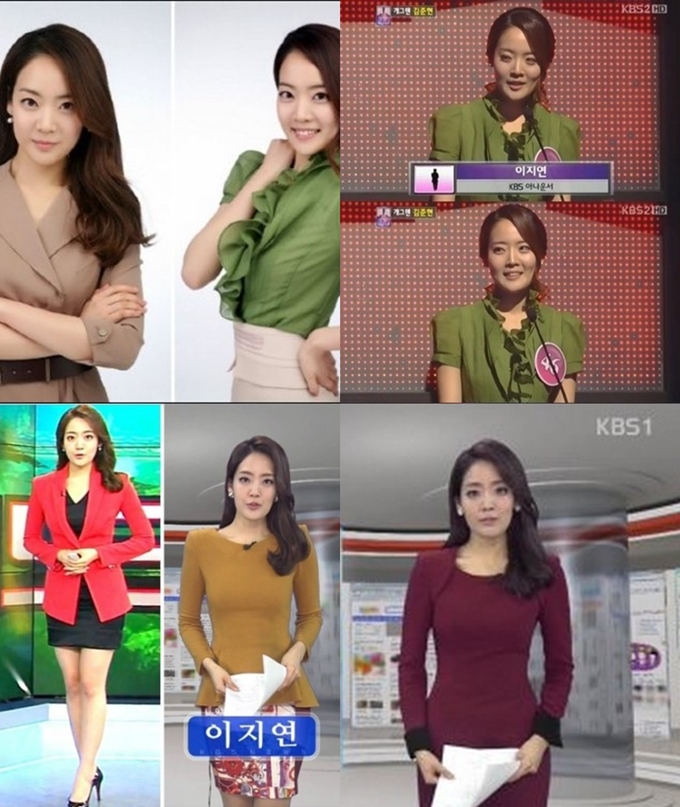 KBS 이지연 아나운서가 아름다운 얼굴과 굴곡진 몸매로 화제가 되고 있다. /KBS, 방송화면 캡처