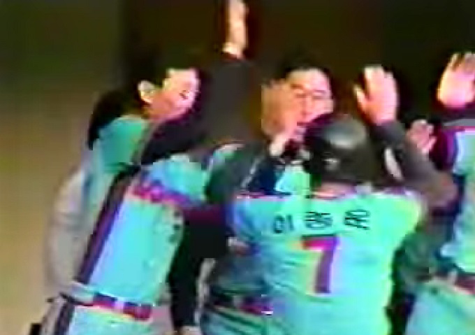 이종운이 지난 1992년 전준호와 막강 테이블 세터를 구축해 팀을 우승으로 이끌었다. /유튜브 영상 캡처