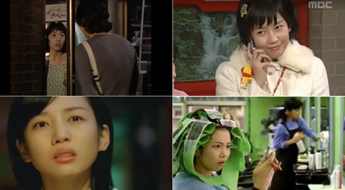 뉴 논스톱 배우들의 재회 소식에 故 정다빈과 그의 작품들이 관심을 받기 시작했다. /MBC옥탑방 고양이, MBC뉴 논스톱, 영화 그놈은 멋있었다 예고 영상 캡처