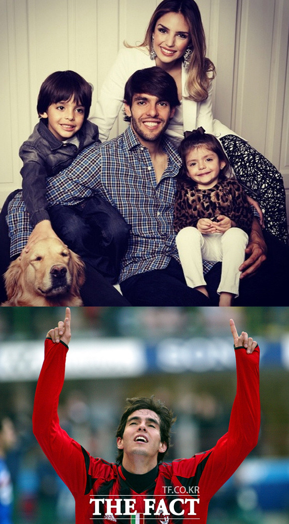 카카가 카롤리네 셀리코와 결혼 생활 9년 만에 이혼을 발표를 했다. / 카카 인스타그램, 더팩트 DB