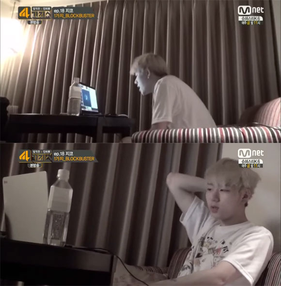 지코는 가수뿐 아니라 작곡가, 프로듀서로서 곡작업에 매진해왔다. / Mnet 4가지쇼 캡처