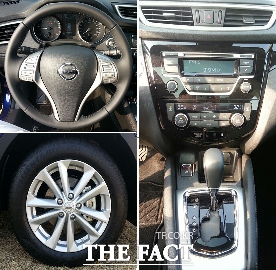 캐시카이에는 역동적인 주행 선능을 극대화하는 액티브 트레이스 컨트롤, 액티브 엔진 브레이크, 액티브 라이드 컨트롤 등 3가지 첨단 기술이 조합된 섀시 컨트롤 시스템이 탑재됐다.