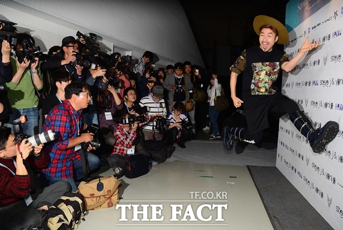 10년 동안 다양한 프로그램에서 특유의 에너지 넘치는 이미지로 대중의 사랑을 받아온 방송인 노홍철./이새롬 기자