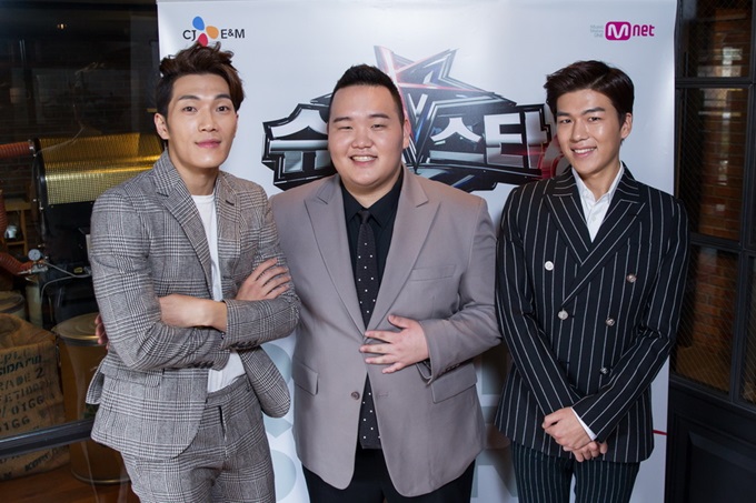 Mnet 슈퍼스타K6 김필 임도혁 곽진언이 톱3에 올라 준결승을 앞두고 있다.  / CJ E&M 제공