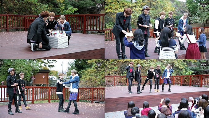 B.I.G가 최근 미니 팬미팅을 열고 팬들을 가까이 마주했다. /GH 제공