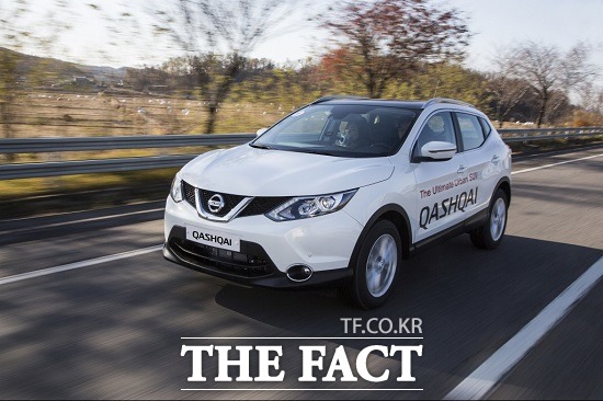 닛산의 도심형 스포츠유틸리티차량 캐시카이은 탁월한 코너링과 연비를 갖추고 있다. / 닛산 제공