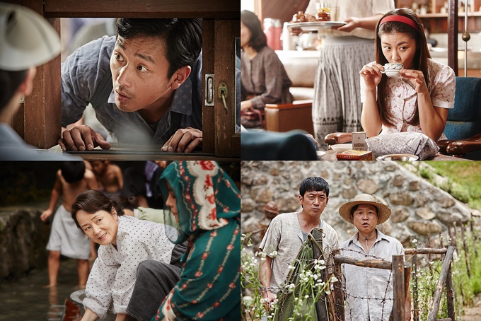 영화 허삼관은 하정우-하지원 외에도 이경영 김영애 주진모 장광 등 화려한 캐스팅을 자랑해 눈길을 끈다./영화 허삼관 스틸
