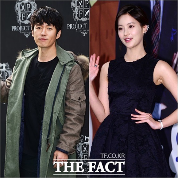 배우 장혁(왼쪽) 오연서. / 배정한 기자 남윤호 기자