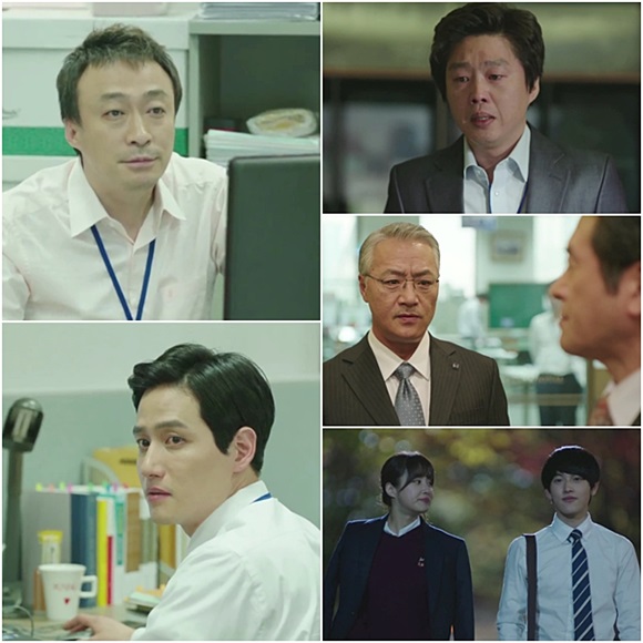 tvN 금토드라마 미생에 박해준(왼쪽 아래)이 영업3팀에 합류해 새로운 갈등을 일으킬 예정이다. / CJ E&M 제공