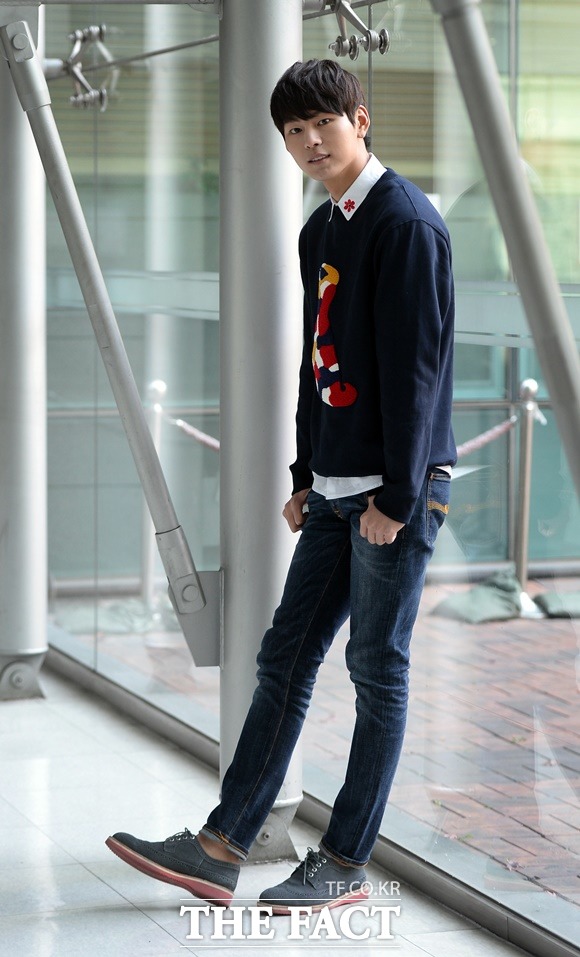 배우 박선호는 올해를 회상하며 내년 목표까지 정했다고 당차게 말했다./임영무 기자