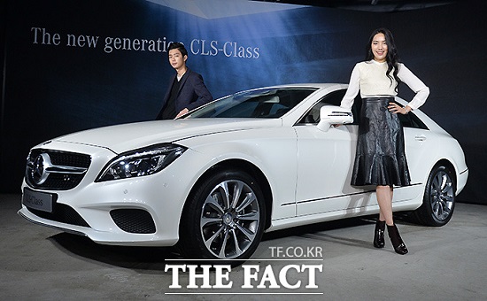 25일 메르세데스-벤츠 코리아가 자사 프리미엄 4도어 쿠페 CLS의 2세대 페이스리프트 모델 더 뉴 제너레이션 CLS-클래스를 출시했다. / 문병희 기자