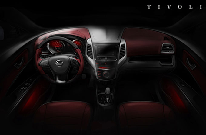 쌍용차가 4년여간 준비한 신형 SUV X100의 이름을 티볼리로 확정했다. /쌍용차 제공 /쌍용차 제공