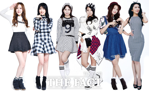 6인조 걸그룹 ‘에이데일리(A-Daily)’가 12월 3일 멜론을 통해 첫 싱글을 발표하고 정식으로 데뷔한다.｜DK엔터테인먼트