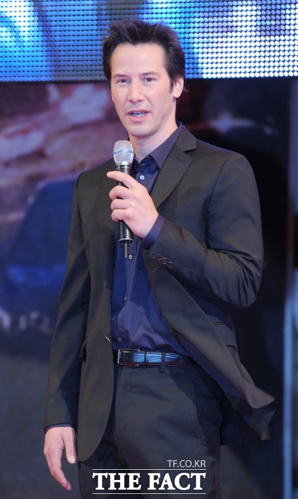 당초 이번달 한국을 찾기로 했던 할리우드 배우 키아누 리브스의 내한 일정이 취소됐다./더팩트DB