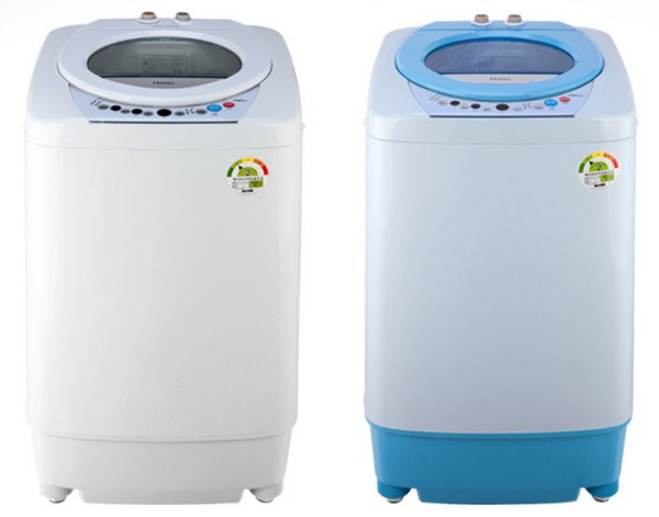 하이얼 미니세탁기가 소비효율등급의 표시 성능이 실제와 큰 차이를 보였다./하이얼 홈페이지 캡처