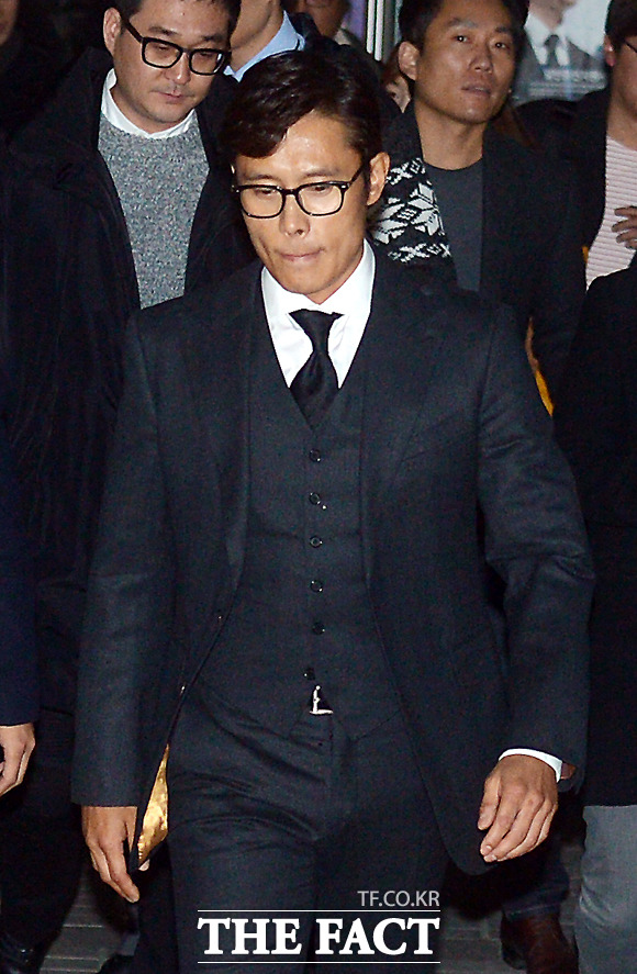 이지연의 변호인은 2차 공판에서 모르쇠로 일관한 이병헌은 사실상 진술을 회피한 것이라고 주장했다. / 이새롬 기자