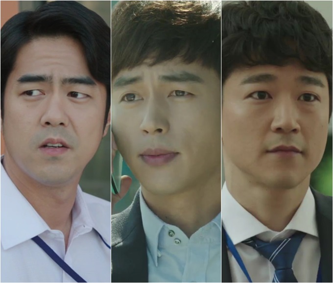 tvN 금토드라마 미생의 전석호 오민석 태인호(왼쪽부터)가 토크쇼 택시에 출연한다. / CJ E&M 제공