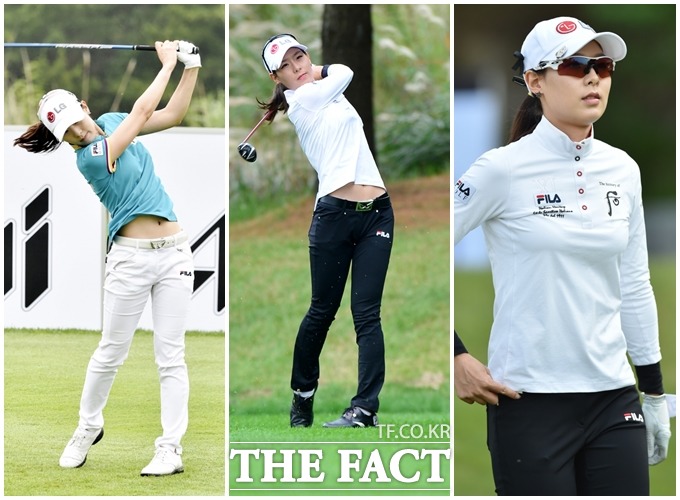 앗 내 빼꼽 눈부신 외모를 자랑하는 김자영은 2012년 이후 최근 부침을 겪고 있으나 다시 반전을 꾀하려 한다. / 더팩트 DB