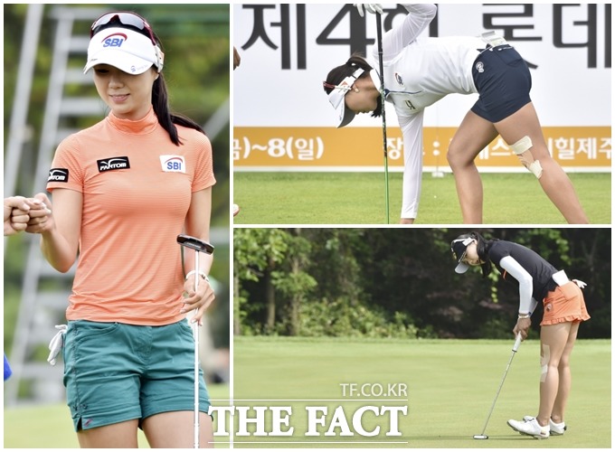 안신애-김하늘에게 뒤지지 않아요 허윤경은 매번 준우승에 그치며 불운의 스타로 불렸으나 지난해와 올해 반등에 성공했다. / 더팩트 DB