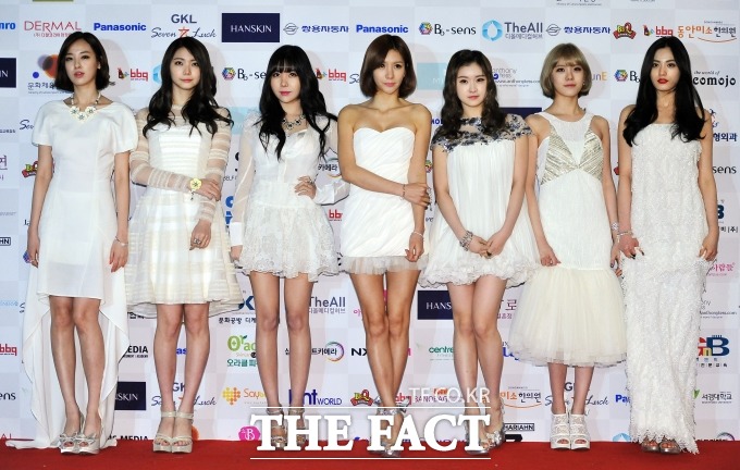 주연(맨 왼쪽)이 2014년 12월 31일을 마지막으로 걸그룹 애프터스쿨에서 탈퇴했다. / 더팩트DB