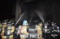  송파구 올림픽선수촌아파트 화재…인명피해 없어