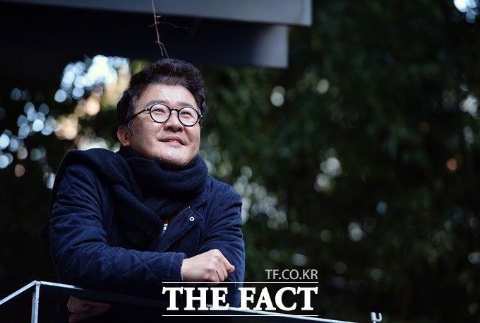 손종학은 인터뷰 중 눈물을 보이며 남다른 가족애를 드러냈다. / 김슬기 기자