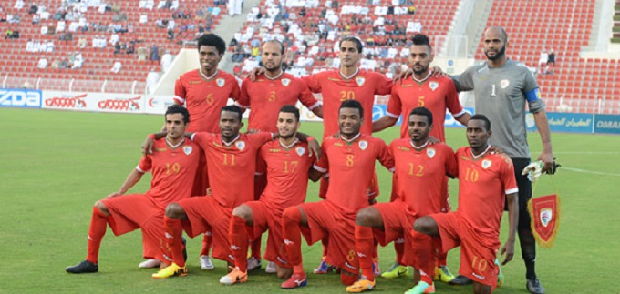 한국의 아시안컵 첫 상대인 오만이 3일 열린 중국과 평가전에서 1-4로 완패하는 동시에 주축 선수 두 명이 부상을 입었다. / 오만축구협회 캡처