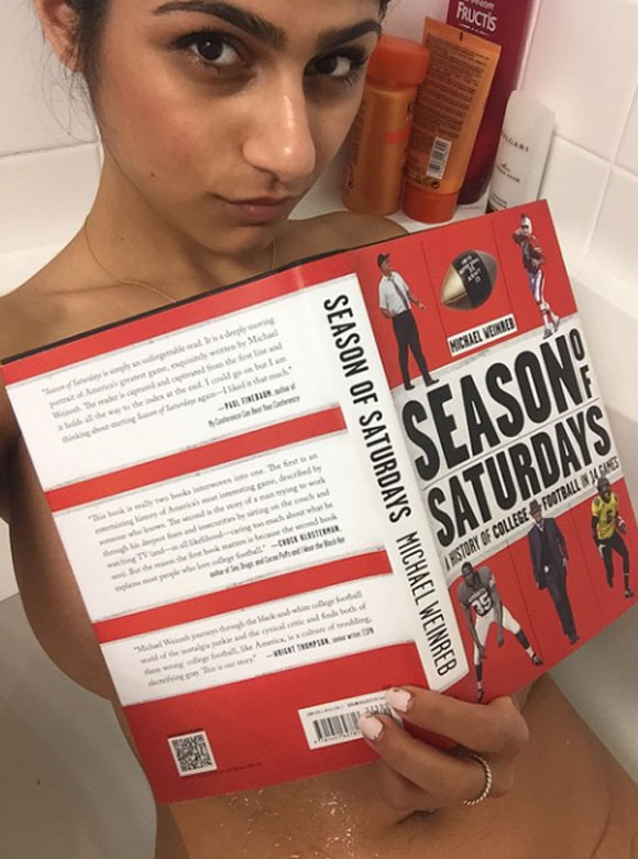 미아칼리파가 누리꾼들의 관심을 받고 있다. 미아칼리파는 레바논 출신 AV배우로 귀여운 외모와 볼륨 몸매로 큰 인기를 받고 있다. /미아칼리파 인스타그램