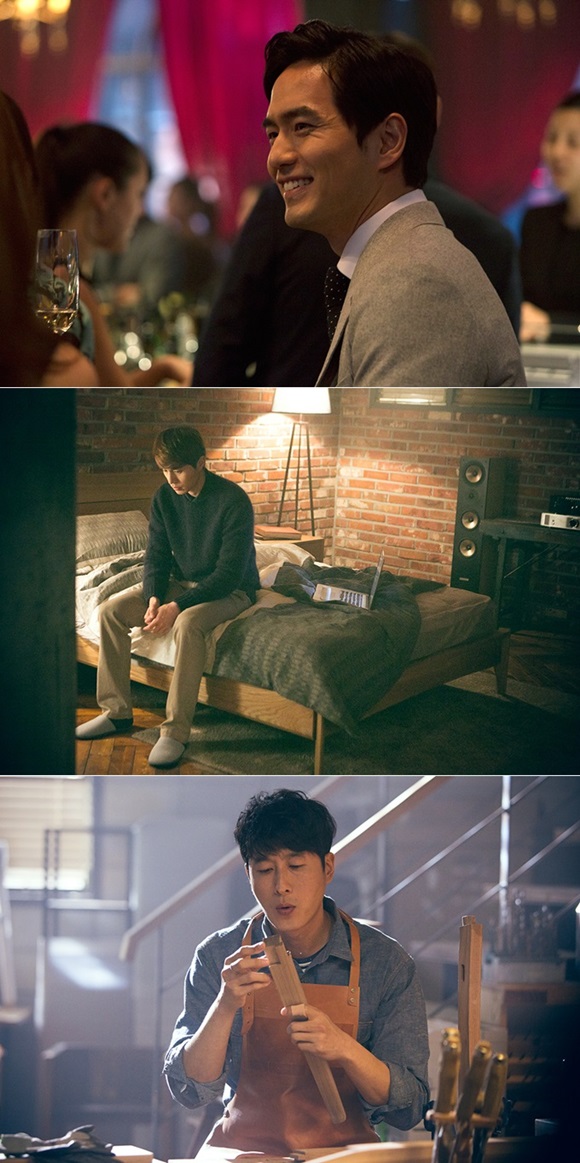 영화 뷰티 인사이드 배급사 NEW가 남자 주인공 우진 역의 이진욱 이동욱 김주혁(위부터) 스틸을 공개했다./NEW 제공