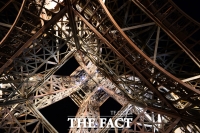 [TF포토] 밤 하늘에 빛나는 에펠탑