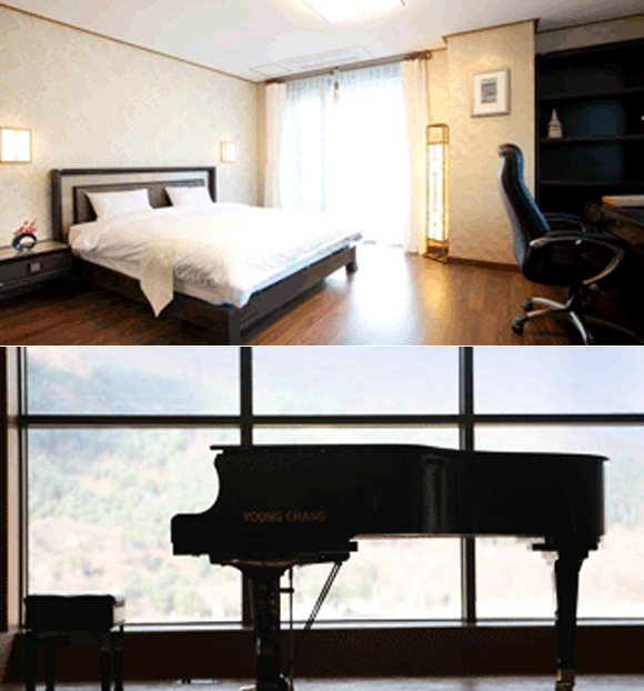 지구촌교회에서 운영하고 있는 필그림하우스가 관심을 받고 있다. 지구촌교회 필그림하우스의 깔끔한 내부 시설과 다양한 규모의 수련 시설이 눈길을 끌고 있다. / 지구촌교회 필그림하우스 홈페이지 캡처