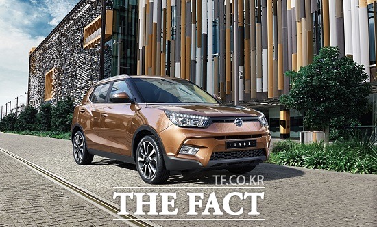 티볼리가 지난해 12월 22일부터 지난 13일 공식 출시일까지 약 4000대의 사전예약 판매고를 기록하며 흥행을 이어가고 있다. / 쌍용자동차 제공