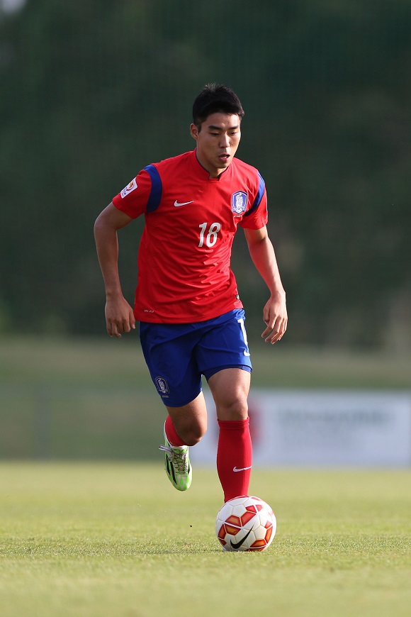 한국 호주 중계가 펼쳐지고 있다 한국 호주 중계 속에서 이정협이 선제골을 잡았다. /대한축구협회 제공