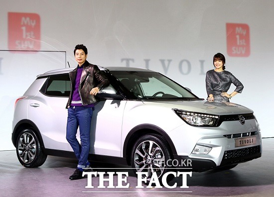 쌍용자동차의 소형 스포츠유틸리티차량 티볼리가 오는 6월 국내시장에 출시된다. / 쌍용자동차 제공