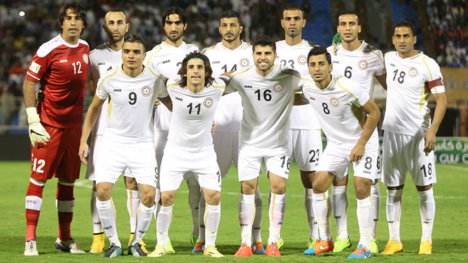 아랍에미리트 선수들이 30일 열린 이라크전에서 3-2로 이겼다. / 아시안컵 홈페이지