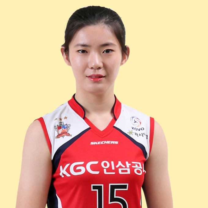 문명화, 흡수력 빠른 미녀배구스타. 문명화의 배구 입문기가 전해졌다. 문명화는 대전 인삼공사의 신인 미녀배구스타 다./KGC인삼공사 제공