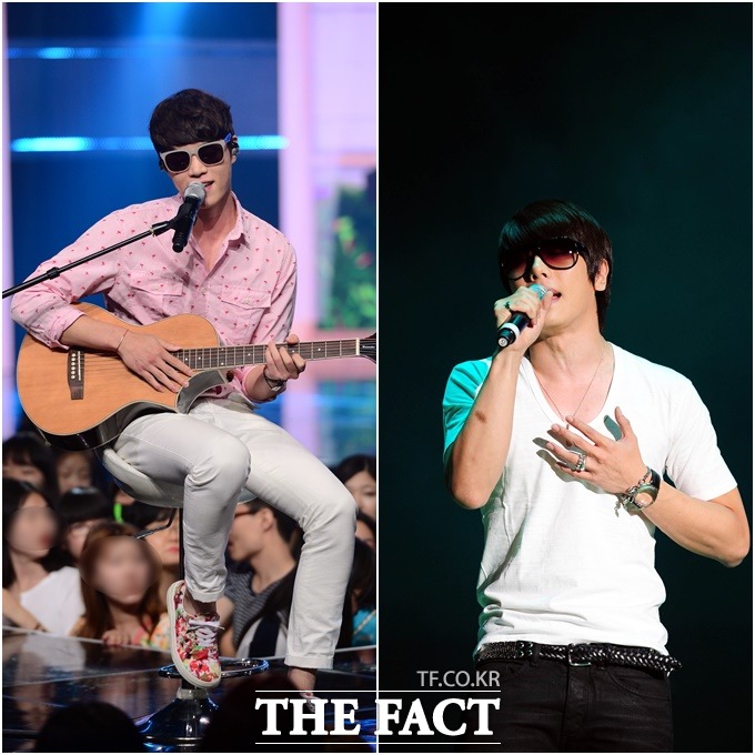 가수들의 예비군 훈련은 어땠을까  에디킴이 예비군 훈련장에서 박효신(오른쪽)을 만나 신기했다고 말했다. /김슬기 기자, 더팩트DB