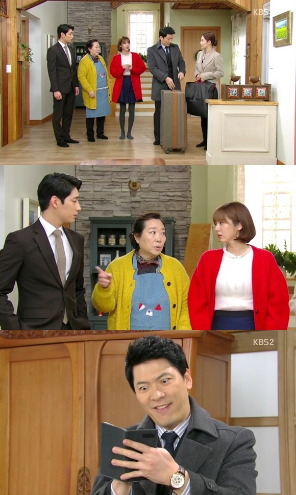 문태주 등장에 차 씨 가족은 당황스러워 했다. 가족끼리 왜 이래에서 문태주는 자리를 비운 차순봉을 대신해 가장 노릇을 하겠다고 선언했다. /KBS2 방송 화면 캡처