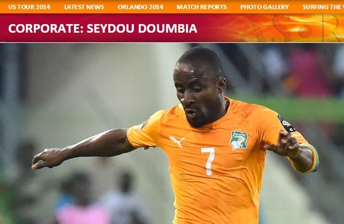 AS 로마가 1일 세이두 둠비아를 영입했다고 발표했다. / AS 로마 홈페이지 캡처