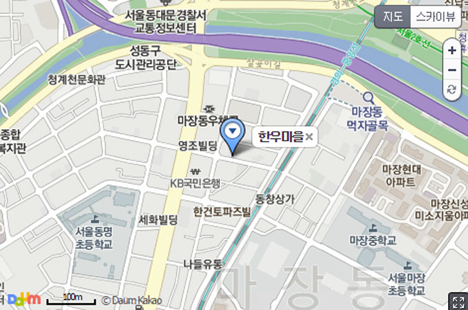 생생정보 꽃등심 한우마을. 생생정보 꽃등심이 시청자들의 관심을 받고 있다. 생생정보 꽃등심을 9900원에 파는 곳은 서울 성동구 마장동 한우마을이다. /다음 지도 캡처