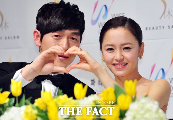 강성연 김가온 부모 됐다. 배우 강성연(오른쪽) 김가온이 4일 건강한 아들을 출산했다. / 더팩트DB