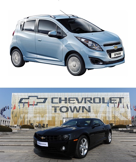 스파트 덕분에… 스파크(위쪽)는 지난달 5228대가 판매되며 지난해 12월에 이어 2개월 연속 베스트세링모델에 올랐다. 스포츠카인 스포츠카 카마로와 콜벳은 4대가 판매되며 가장 낮은 수치를 기록했다.  / 한국지엠 제공, 더팩트 DB