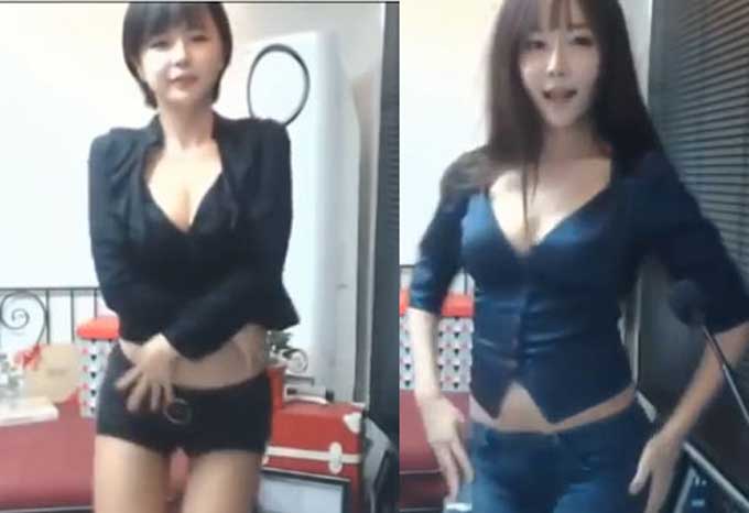 아프리카 티비, 레이싱걸 춤 배틀. 아프리카 티비 BJ 류지혜와 최슬기의 섹시 춤 배틀 영상이 눈길을 끌고 있다. 류지혜와 최슬기는 아프리카 티비 개인 방송에서 차례로 섹시한 댄스 무대를 펼쳤다. /아프리카 티비 방송 갈무리