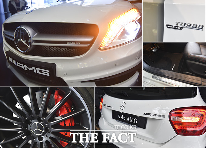 세련된 외관, 역동적인 퍼포먼스 자랑 더 뉴 A45 AMG 4매틱은 한국 고객의 요구를 적극적으로 반영해 안정성과 편리성을 극대화했다.