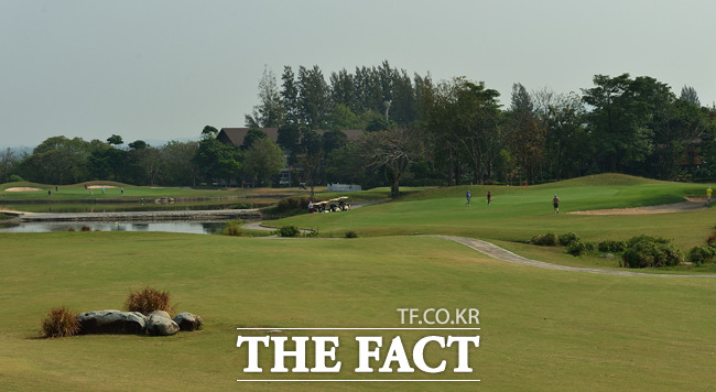 보난자CC, 여유와 도전이 공존 태국 국립공원이 위치한 중부도시 카오야이의 보난자CC가 최근 국내 골프 여행객들에 주목받고 있다. / 보난자CC 제공