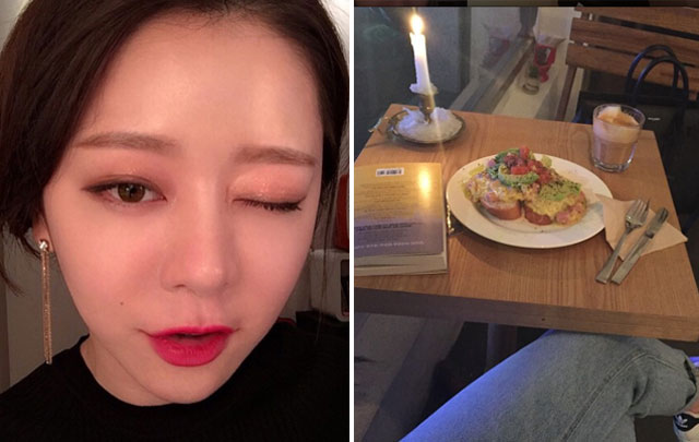 아프리카 티비 사슴의 식사. 아프리카 티비 인기 BJ 사슴이 독신녀 콘셉트로 찍은 사진을 공개했다. /아프리카 티비 BJ 사슴 인스타그램