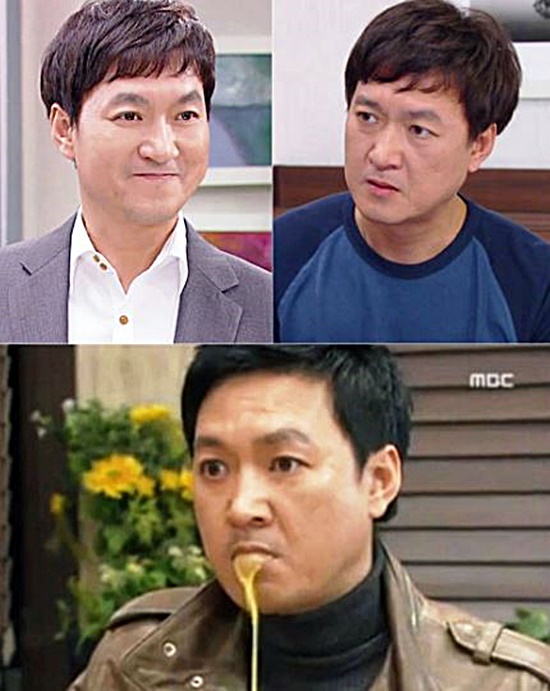 데뷔 19년차 배우 박동빈. 지난 2013년 MBC 드라마 모두 다 김치에서 보여준 주스 연기로 화제를 모은 박동빈./MBC 모두 다 김치방송캡처