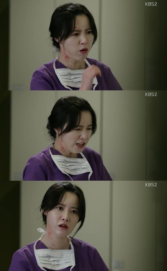 구혜선, 수술 못하게 했더니 버럭 구혜선은 17일 방송된 KBS2 블러드에서 수술을 안재현에게 인계했다./ KBS2 블러드 방송 화면 캡처