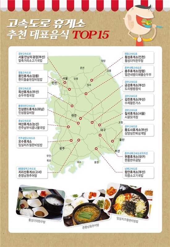 고속도로 휴게소 별미. 고향을 찾는 사람들 사이에 고속도로 휴게소 별미가 화제다./한국도로공사 제공